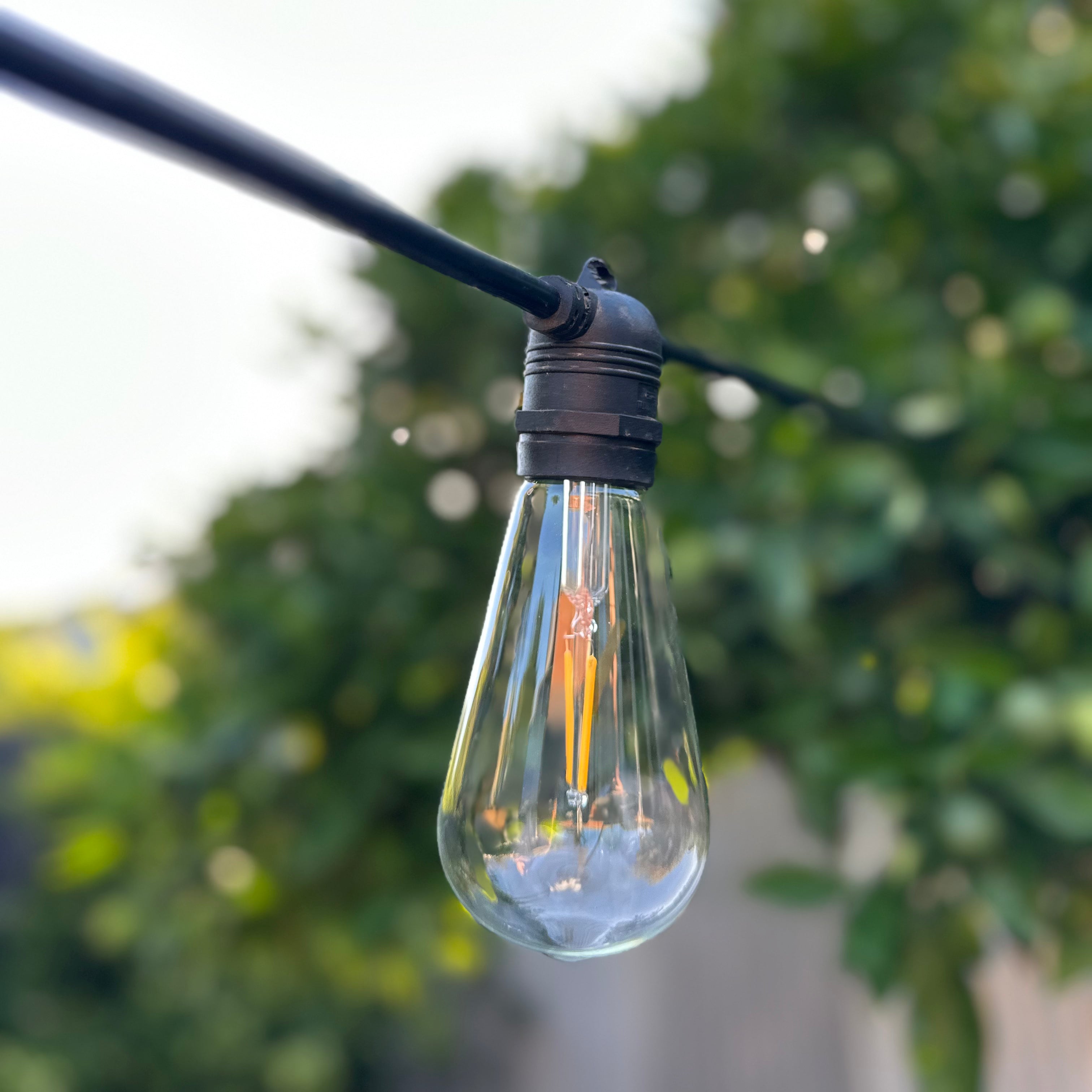 4W ST64 LED | Warm White