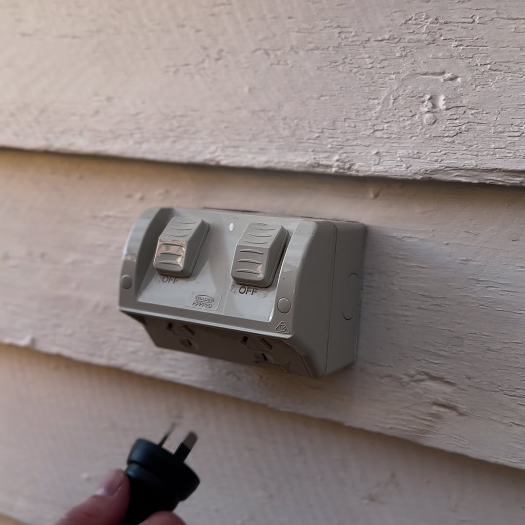 1m Power Cable - Black